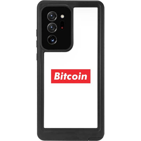 Bitcoin Crypto Galaxy Note20 Ultra 5G Waterproof Case